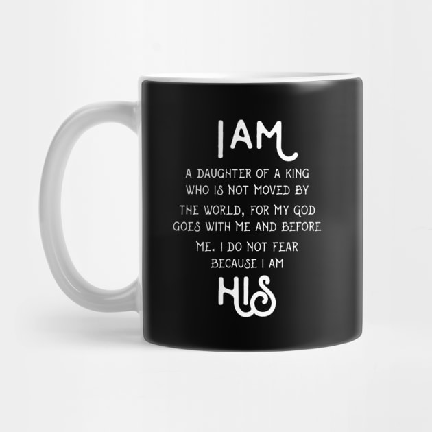 I AM HIS DAUGHTER KING SHIRT GIRLS by wimsicalifornia